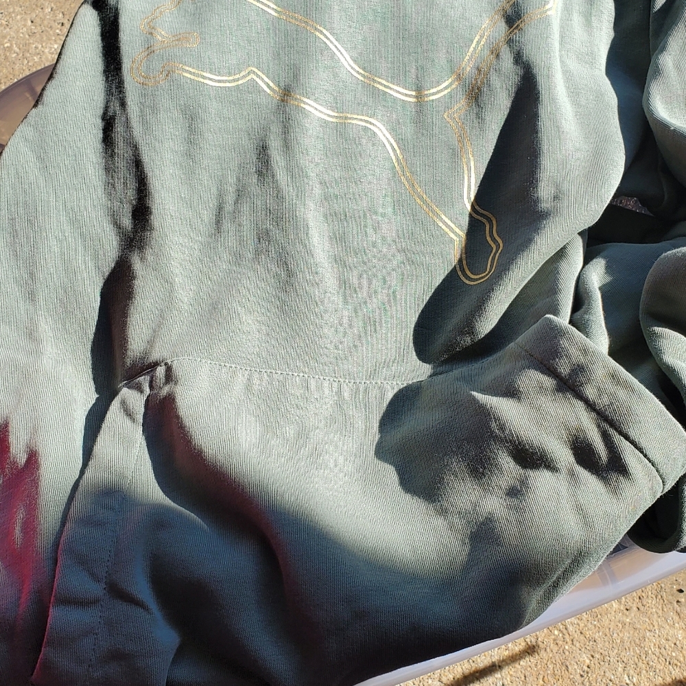 Large puma hoodie
